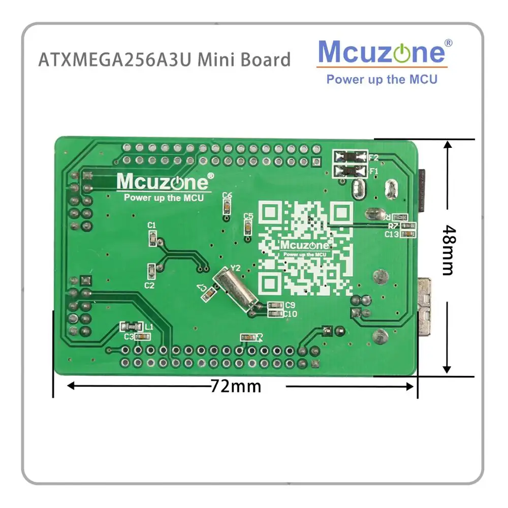 ATxmega256A3U мини-Плата USB программа PDI JTAG AVR плата atmel xmgea256A3 U MCU IC 256A3U