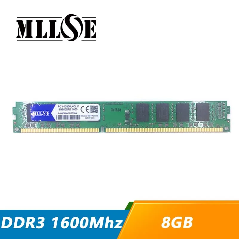 MLLSE оперативная память DDR3 8 Гб 1600 МГц|Оперативная память| |