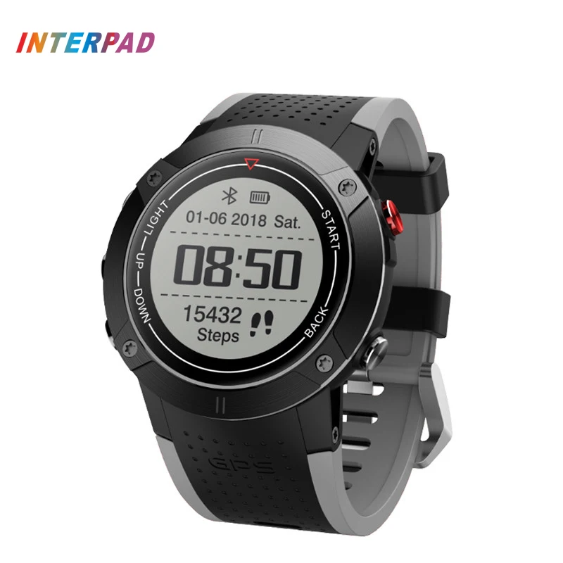 Interpad GPS спортивные Смарт часы для улицы Профессиональные Водонепроницаемые 15