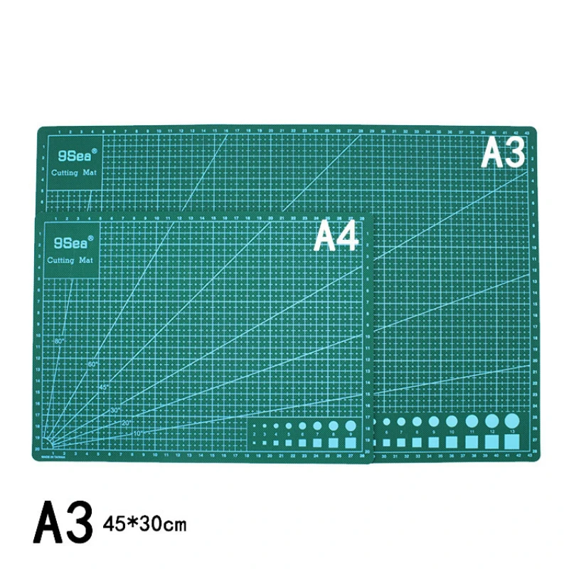 

A3 cutting mat cutting board manual model cutting mat PVC Self Healing Cutting Mat Fabric Craft DIY ToolsDouble-sided Healing