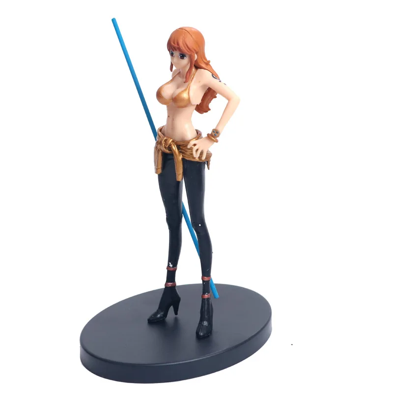 Аниме One Piece DXF The Grandline Lady Film Gold Vol.2 Nami Сексуальная ПВХ фигурка Коллекционная модель