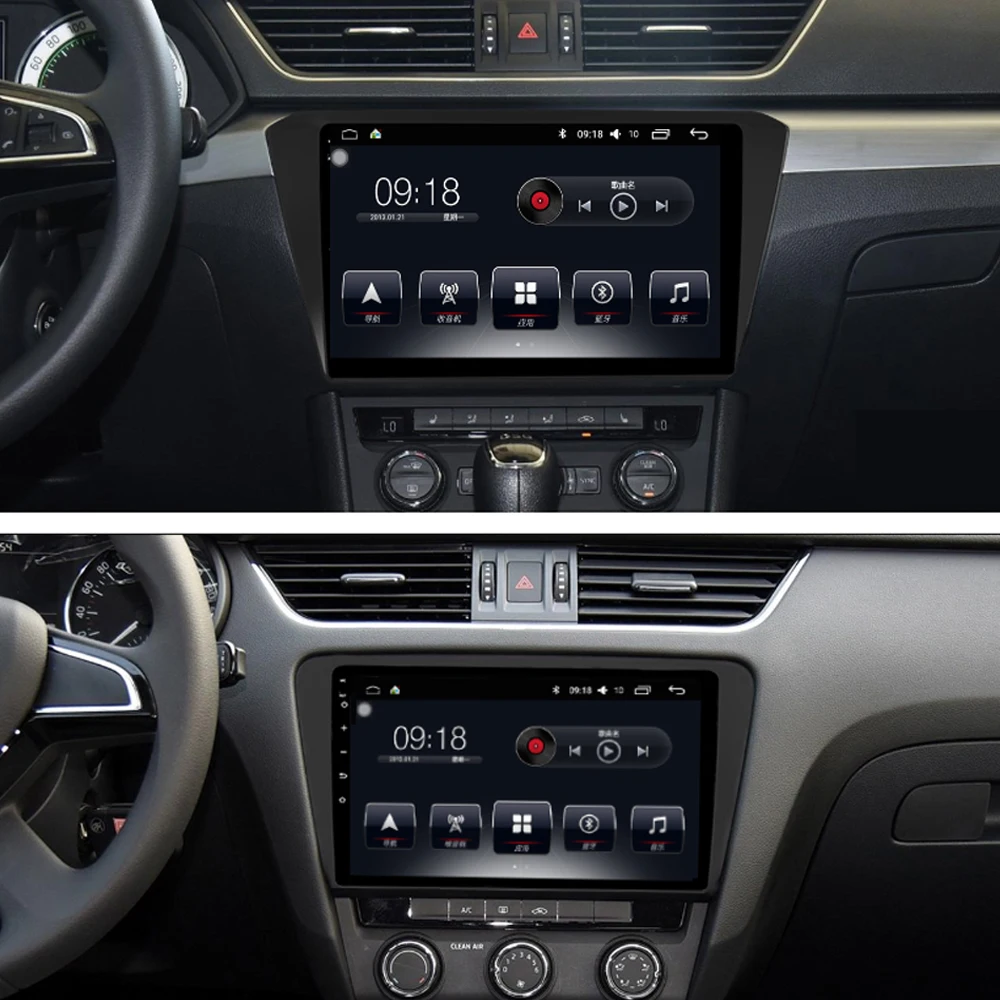 Автомобильный мультимедийный плеер 1 Din Android 7 автомобильный DVD для VW/Volkswagen Skoda Superb