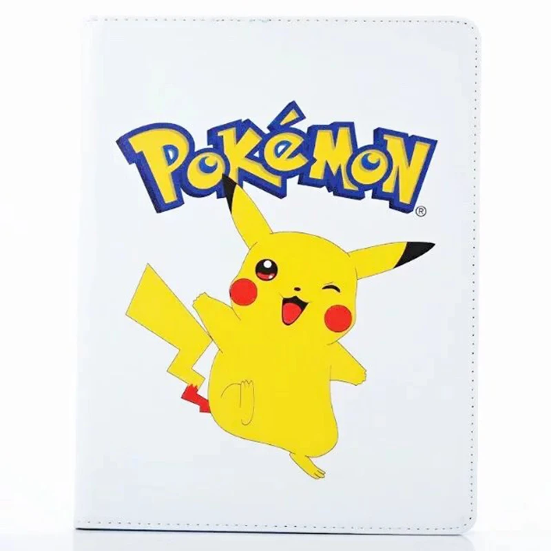 Чехол для Apple ipad 5 6 air 2 ipad 9,7 чехол Pokemon Go милый планшет с Пикачу pu кожаный чехол с откидной подставкой оболочка coque para