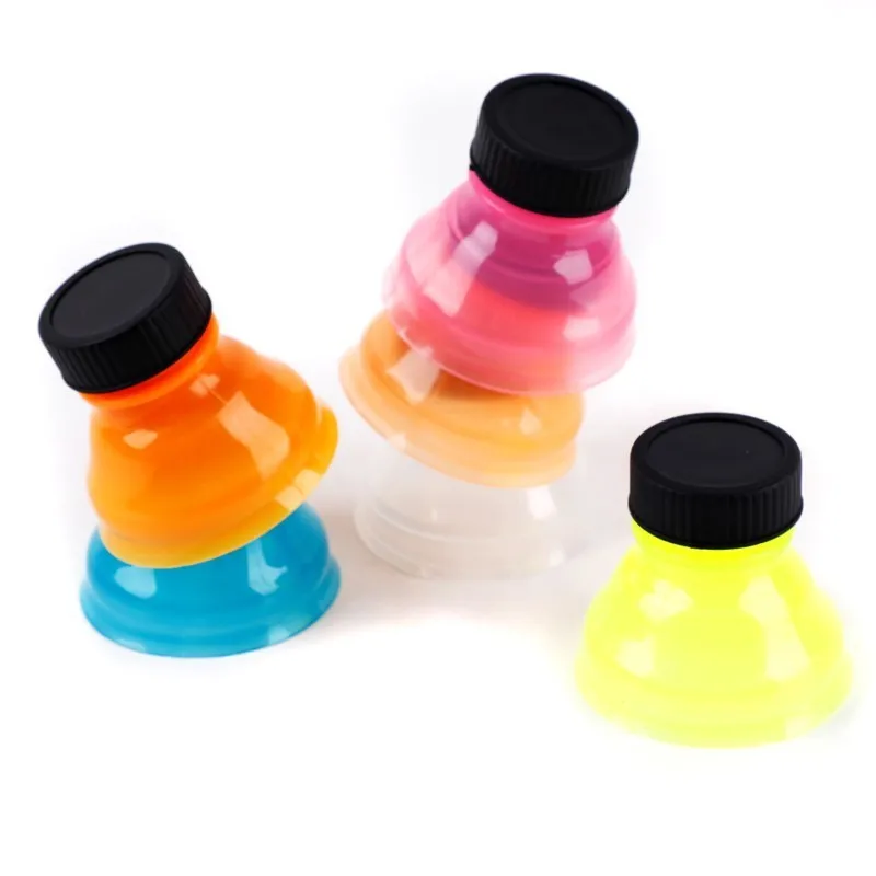 Delidge 6 шт Soda Saver Pop Beer Beverage Can cap флип бутылка верхняя крышка протектор защелкивается