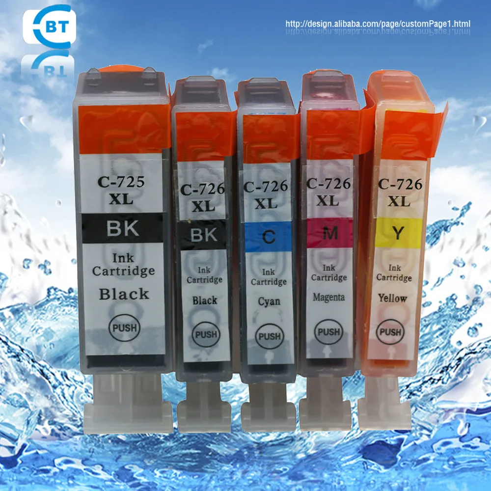 Картридж для принтера mg5270 mg5170 mg6170 mg8170 ip4870 mx887 ix6570 5 цветов 1 комплект|ink cartridge|ink