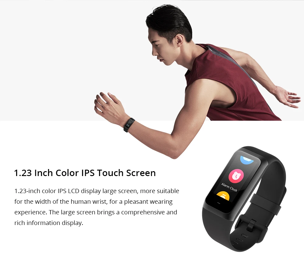 Глобальная версия Xiaomi Huami Amazfit Cor 2 Band умный Браслет 5ATM водонепроницаемый 2.5D 316L