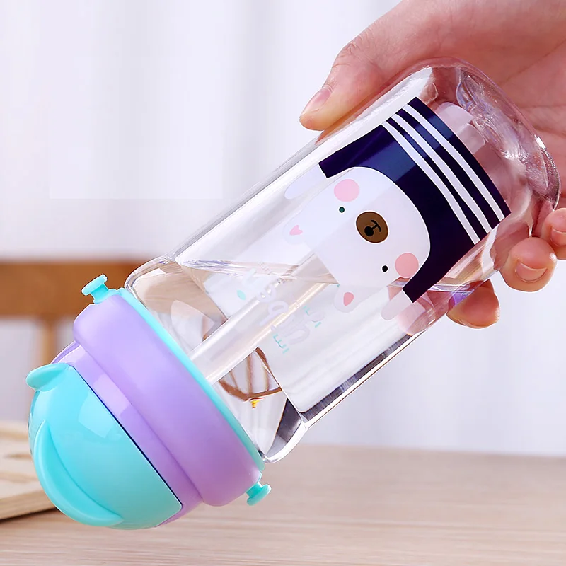 Disney Tritian BPA бесплатно 620 мл прямой напиток бутылка для воды Enfant Микки Пластик Drinkware