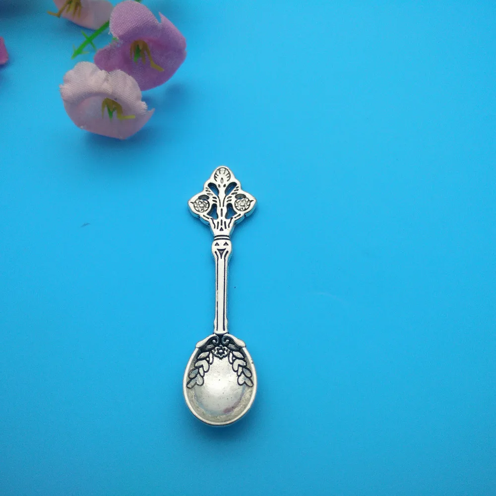 10 шт. серебряные подвески в виде ложки|pendant for jewelry|pendants jewelry makingpendants making |