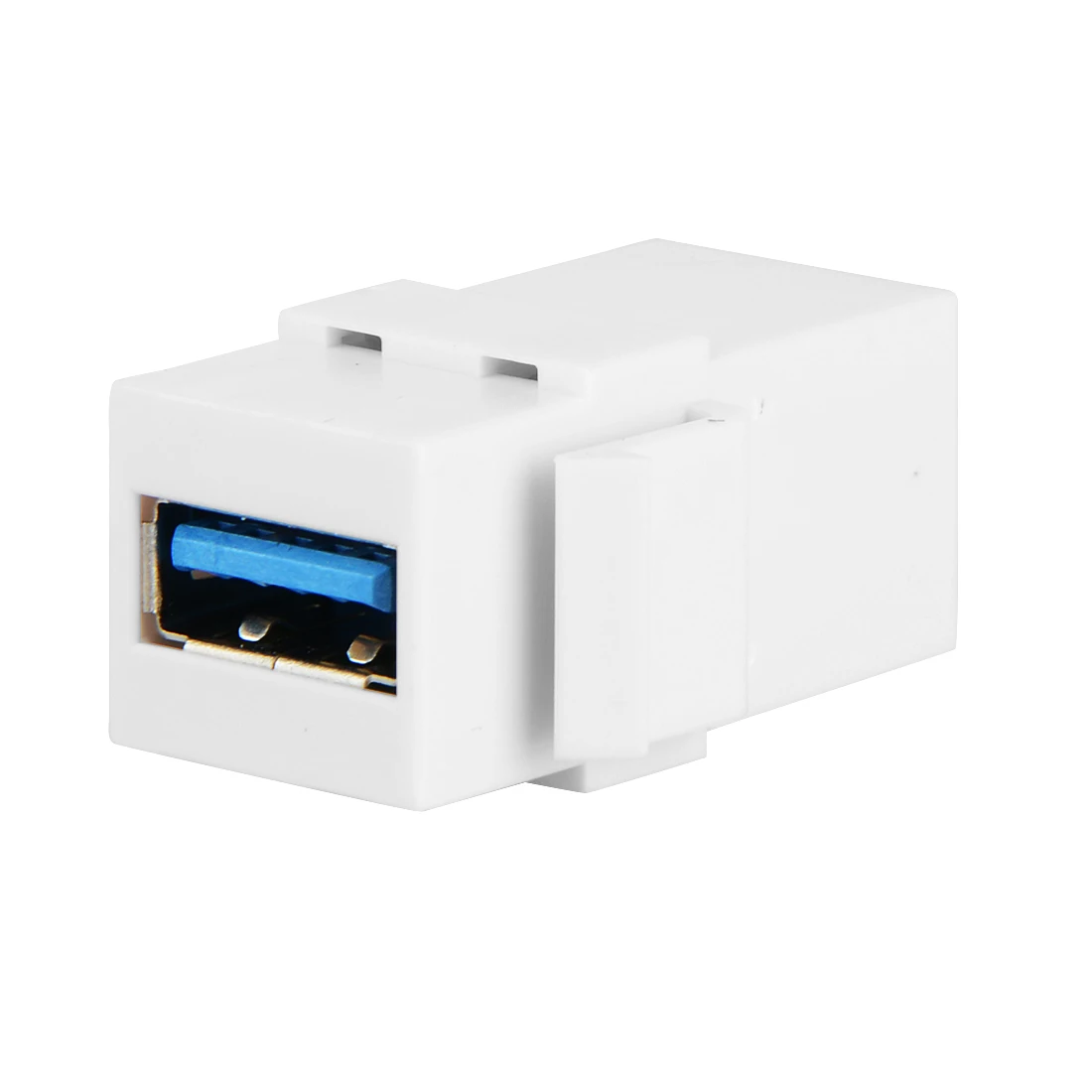 90 Degree USB 3.0 Keystone Jack Inserts Right Angle Cable Interface Coupler Female to Connector Extension |
