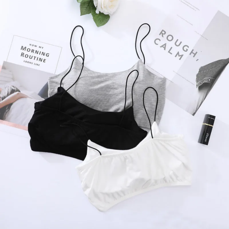 2018 Summer New Fashion Thin Shoulder Strap Ladies Sleeveless Strapless Tube Woman Sexy Elegant Tops | Женская одежда