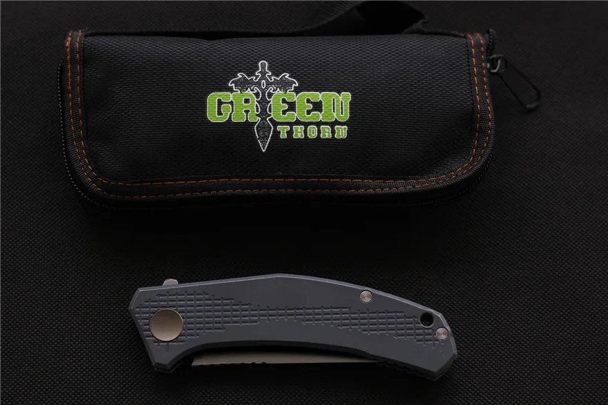 Складной нож Green thorn m390 steel TC4 титановая ручка карманный кухонный для кемпинга и