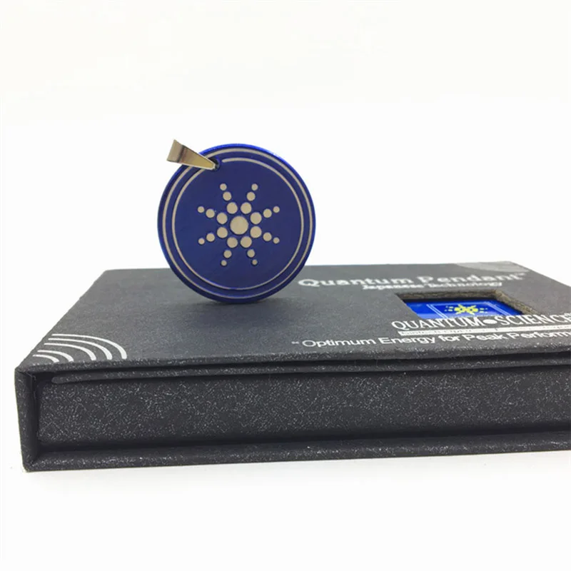 Подвеска с защитой от излучения EMF скалярное ожерелье синего цвета негативными
