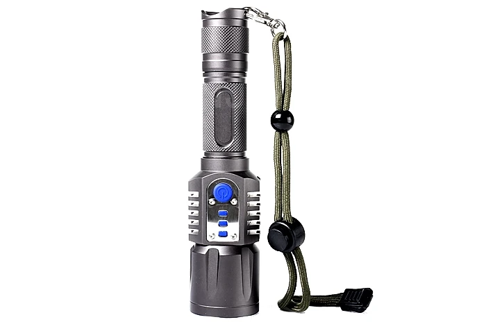 USB Перезаряжаемый светодиодный фонасветильник T6 2000 люмен фонарик 5 режимов