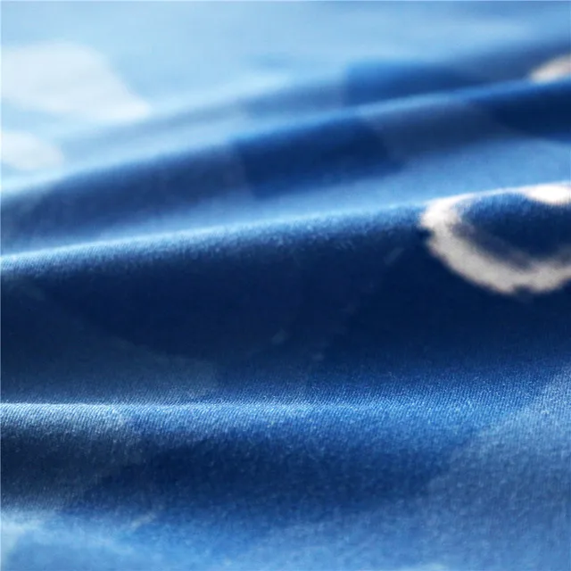 BlessLiving Sea Turtle Pillowcase Blue Watercolor pillow Case Bubbles Marine Style Bedding Natural Pillow Cover 2-piece 50x75cm 3