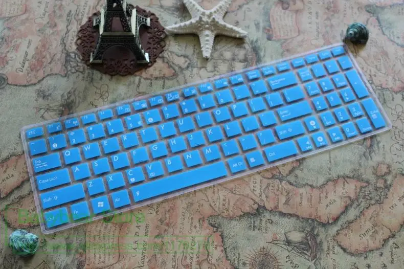 Силиконовый чехол для клавиатуры ноутбука Asus Fl5500Ld Fl5600 Fl5800 F554L Fx Plus Jx4720 Zx50Jx X550V