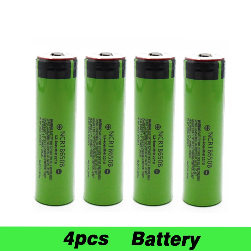 18650 3400 мАч батарея NCR18650B с оригинальными 3 7 V для panasonic подходит фонарей плюс