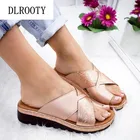 Шлепанцы женские, летние, дышащие, Нескользящие, большого размера