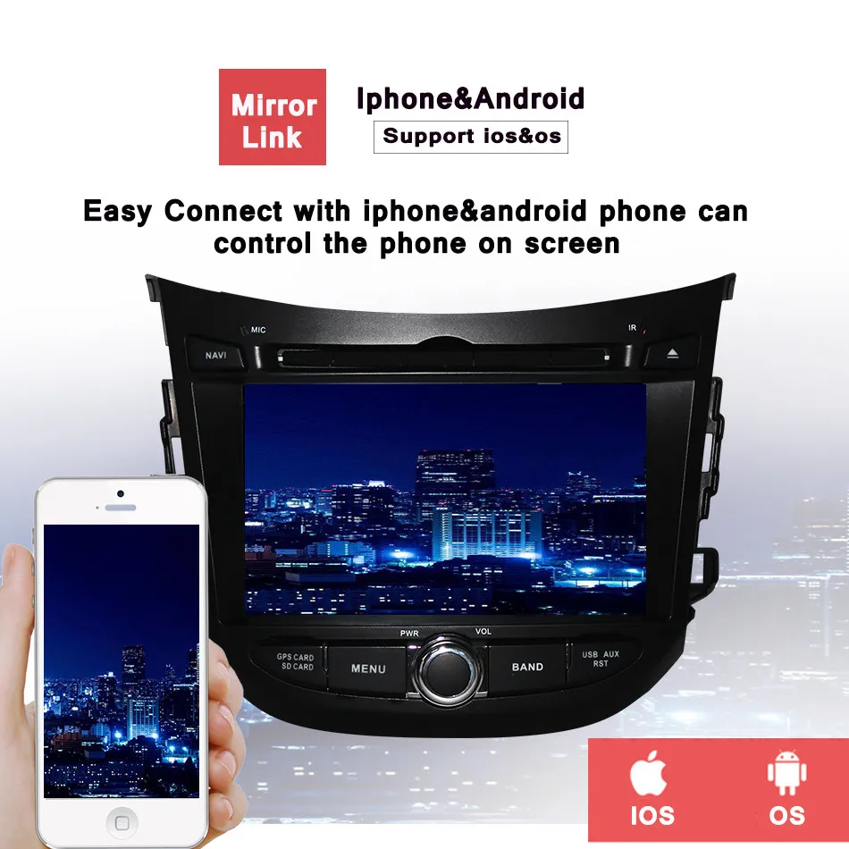 7&quot android 10.0 Car DVD GPS for Hyundai HB20 2012 2013 2014 2015 2016 2017 With Quad Core 1080P 32G ROM 3G/4G navigation System |