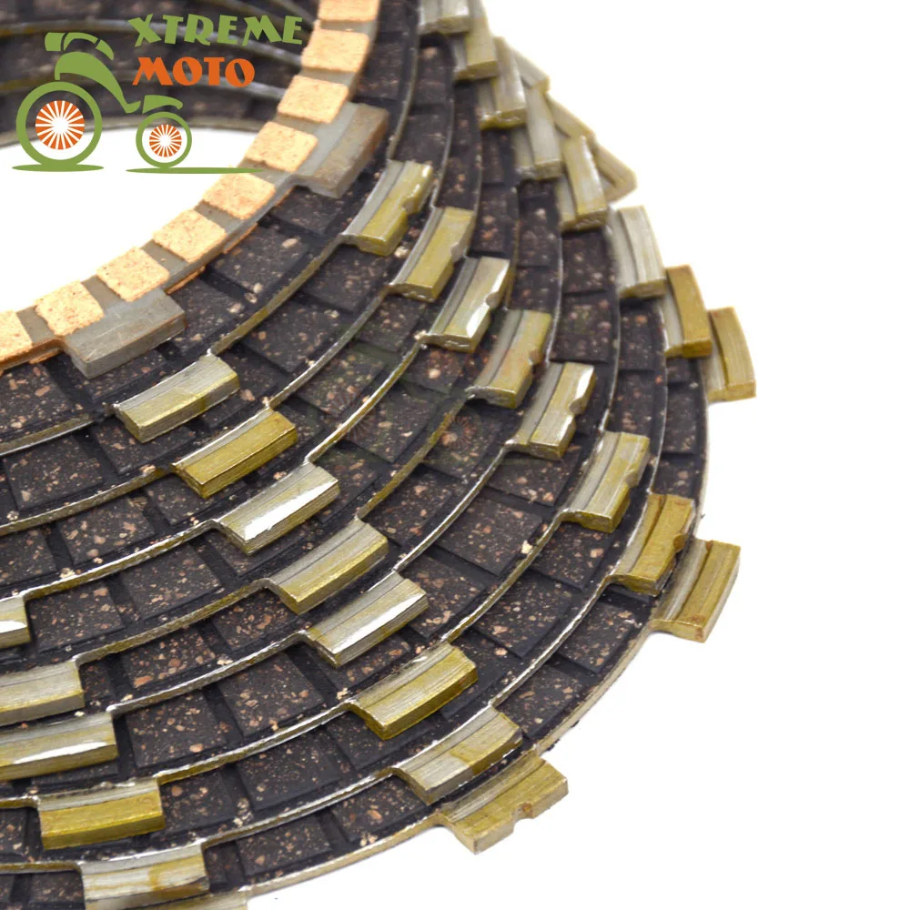 

Motorcycle Clutch Disc Friction Plates Set 9pcs for YAMAHA WR426F 2001-2002 YZ426F 2001-2002 FZ1 10 11 YZF-R1 2004-2008