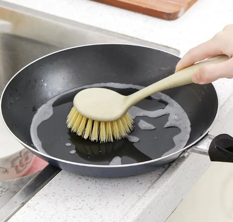 Decontamination Wash Pot With Long Handle Dishwashing Brush Household Cleaning Of Sink Stove Kitchen Supplies | Дом и сад