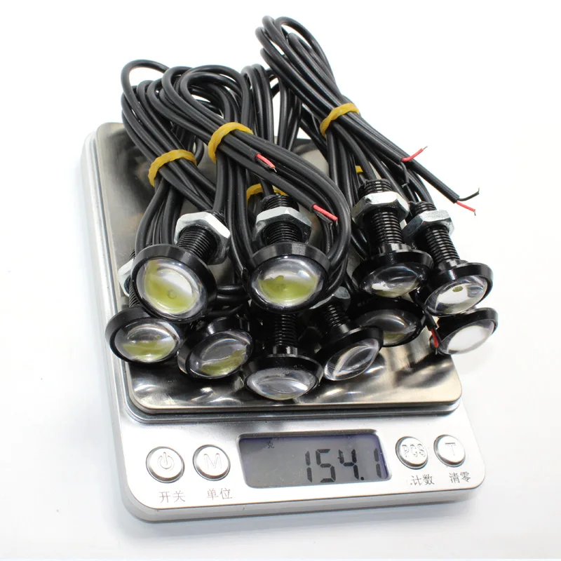 MON SU 10 шт. DIY 2 3 см 6000 K 800 люмен Led DRL водонепроницаемый Eagle Eye светодиодные дневные