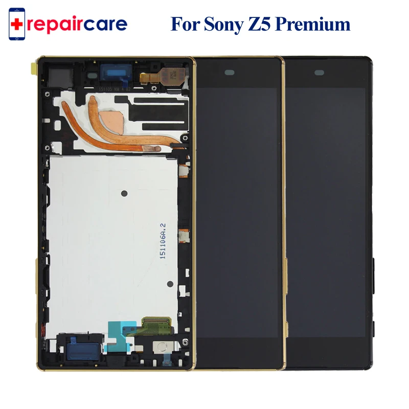 OEM 3840x2160 5," для sony Xperia Z5 жидкокристаллический экран класса премиум Дисплей Сенсорный экран дигитайзер в сборе для sony Z5 плюс E6853 E6883
