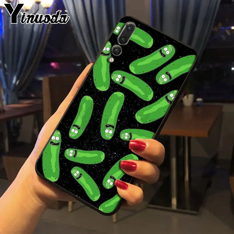 Чехол для телефона Yinuoda Rick and Morty Pickle Huawei nova 3i P20Lite P10 Plus Mate10Lite Mate20 P20 Pro honor 20 7a