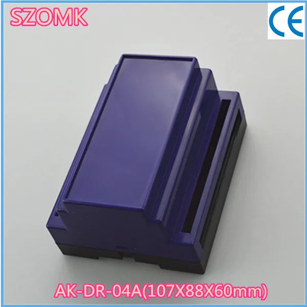 Бесплатная доставка Пластиковый корпус для PCB din rail (1 шт.) 107*88*60 мм diy outlet box 2014 Новый