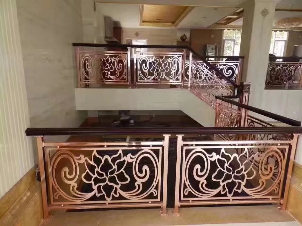 Бесплатная доставка на заказ Вилла из нержавеющей стали поручень экран