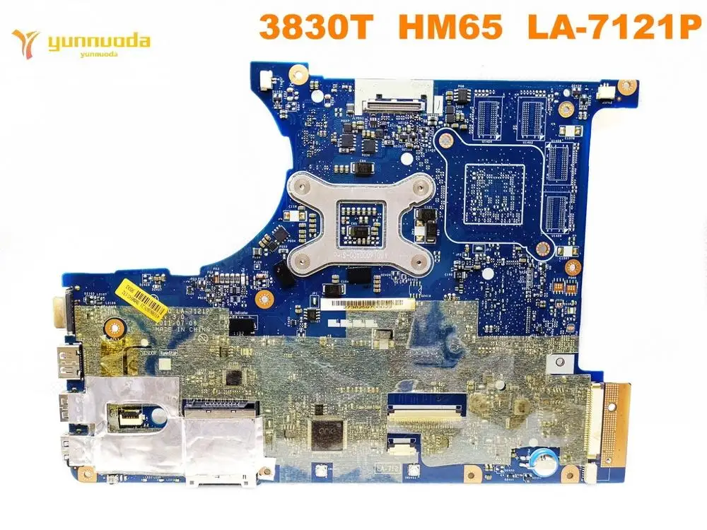 Оригинальный Для ACER 3830 т Материнская плата ноутбука 3830T HM65 LA 7121P испытанное