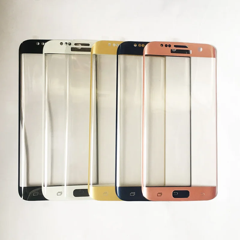 5 шт./лот 3D защитное стекло на весь экран для S6 edge plus S7 закаленное от края до