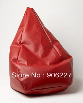 RED PEARLDROP bean bag chair, outdoor beanbag sofa - free shipping