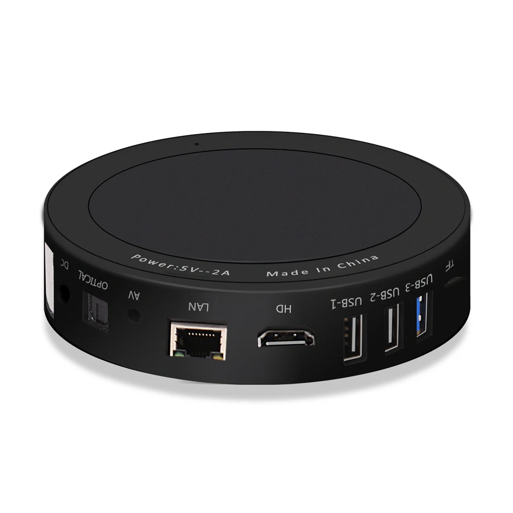 Smart TV приставка R10 Android 7.1.2 RK3328 четырехъядерный 64 бит UHD 4K 2 Гб 16 Wi-Fi BT4.1 HD медиаплеер с