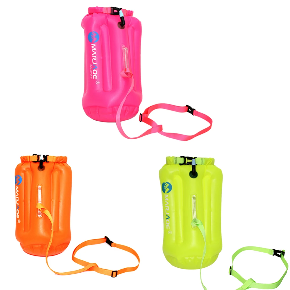 

Floating Waterproof Inflatable Snorkeling Swimming Bag Easy To Blow Environmentally Camping Hiking Dry Drifting Kayaking Bag