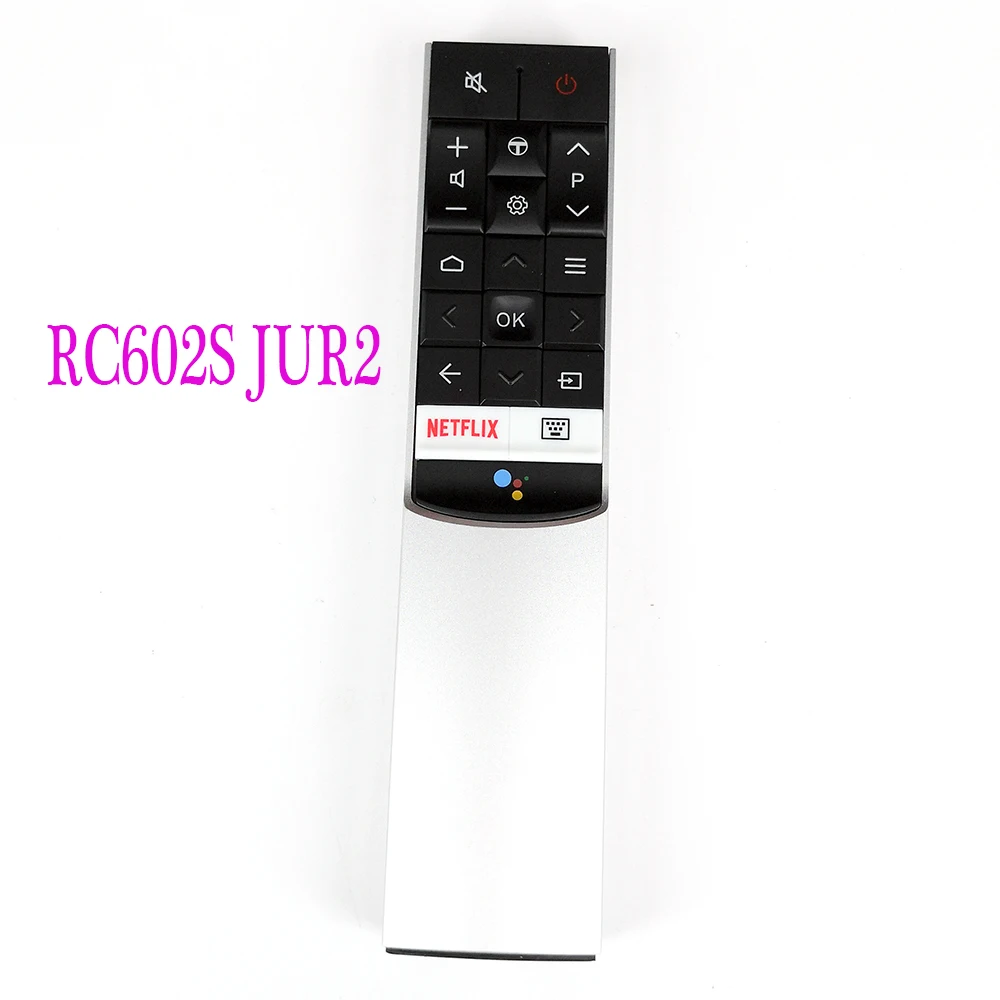 Новый оригинальный RC602S JUR2 NETFLIX для TCL UHD LCD TV Android 75C2US U55X9006 55X4US U65S9906 85X6US пульт