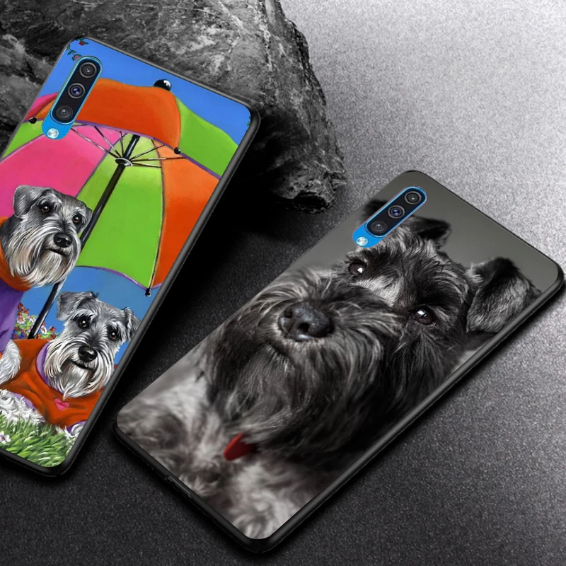 WEBBEDEPP мягкий чехол из ТПУ с изображением милой собаки шнауцера для Samsung Galaxy S6 S7 Edge