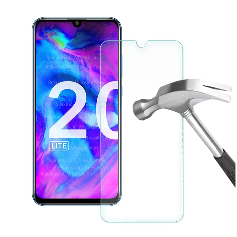 2 в 1 Защитное стекло для объектива камеры на honor 20 lite HRY LX1T Защита экрана huawei light