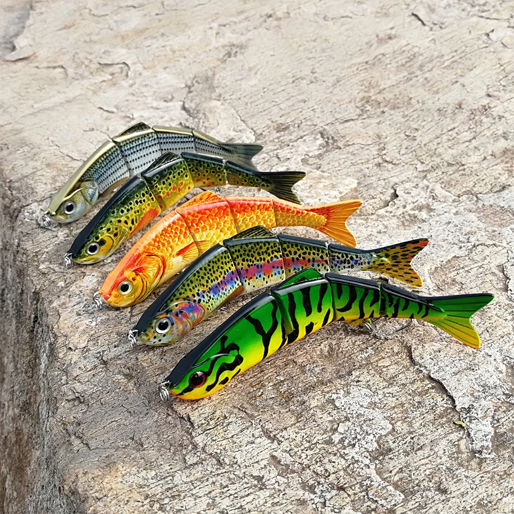 Sealurer 1 шт. Блесен swimbait Жесткий приманки медленно 5 Цвета Рыбалка воблер Иска