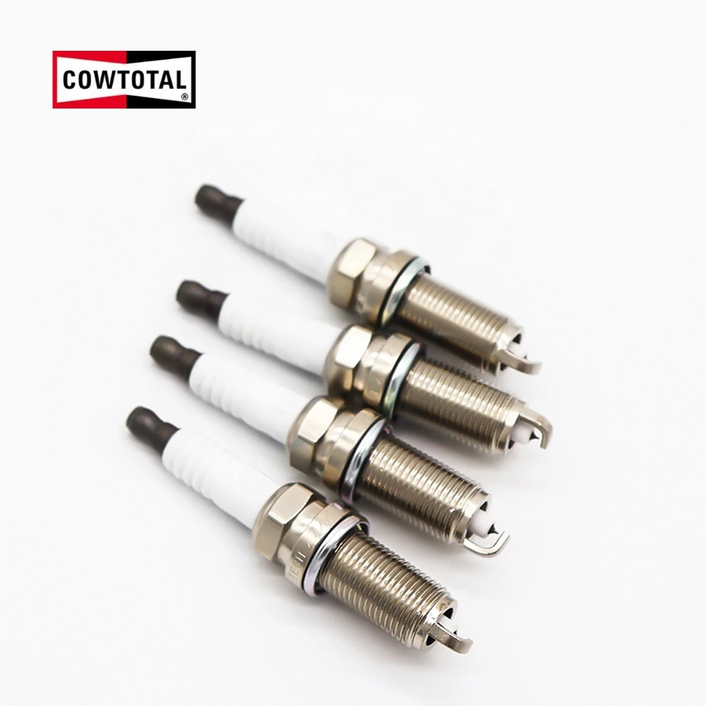 COWTOTAL иридиевая Свеча зажигания для Peugeot 207 406 807 Citroen C3 C4 C5 Grand Picasso Jeep Cherokee OE ILZFR5B