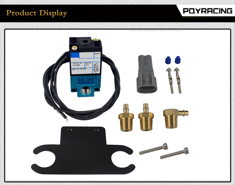 Pqy-черный ECU 3 Порты и разъёмы электронный Turbo Boost Управление электромагнитный клапан для Subaru WRX STI FXT 02-07 PQY-ECU02