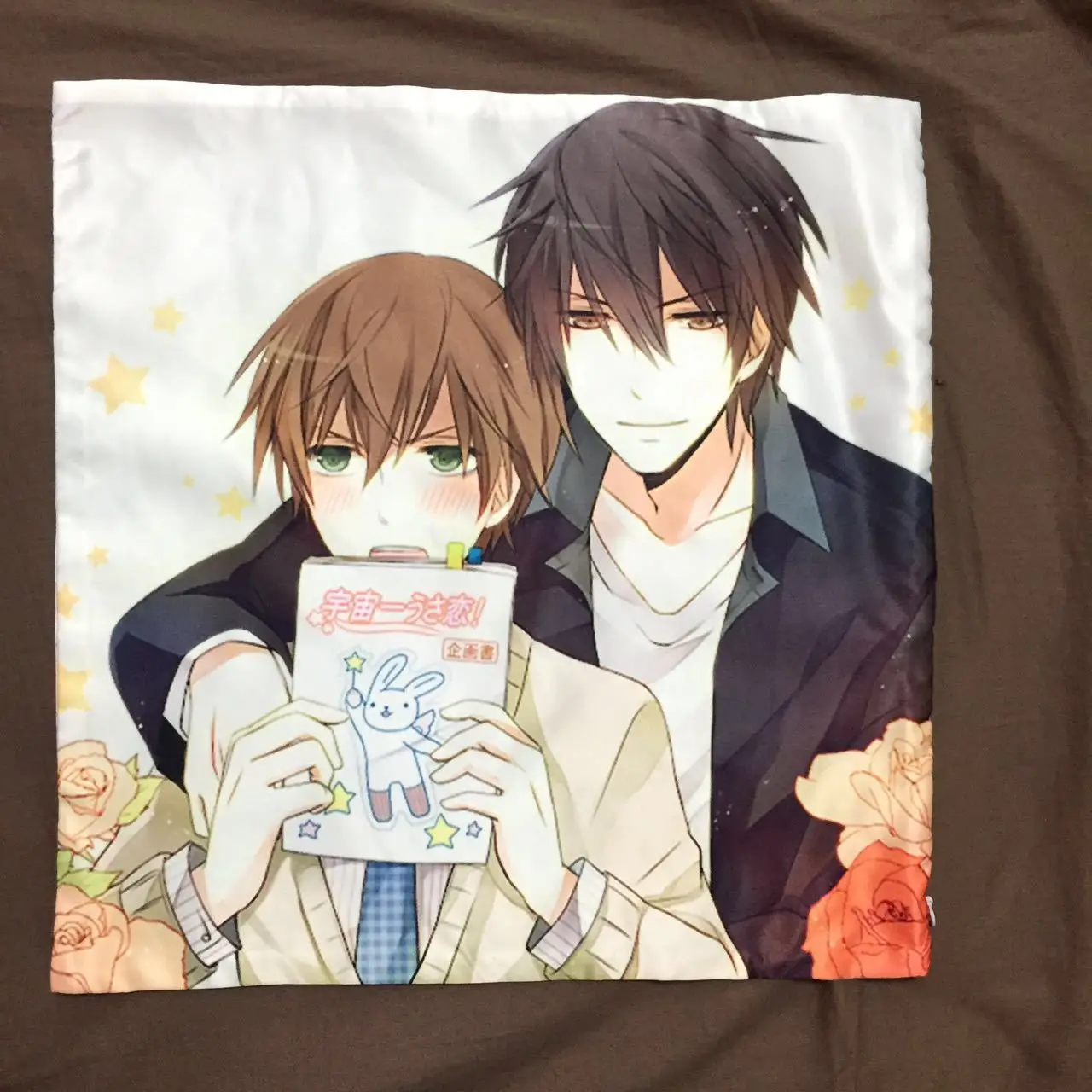 Yaoi аниме Sekai ichi Hatsukoi двухсторонняя подушка чехол s обнимающая Подушка