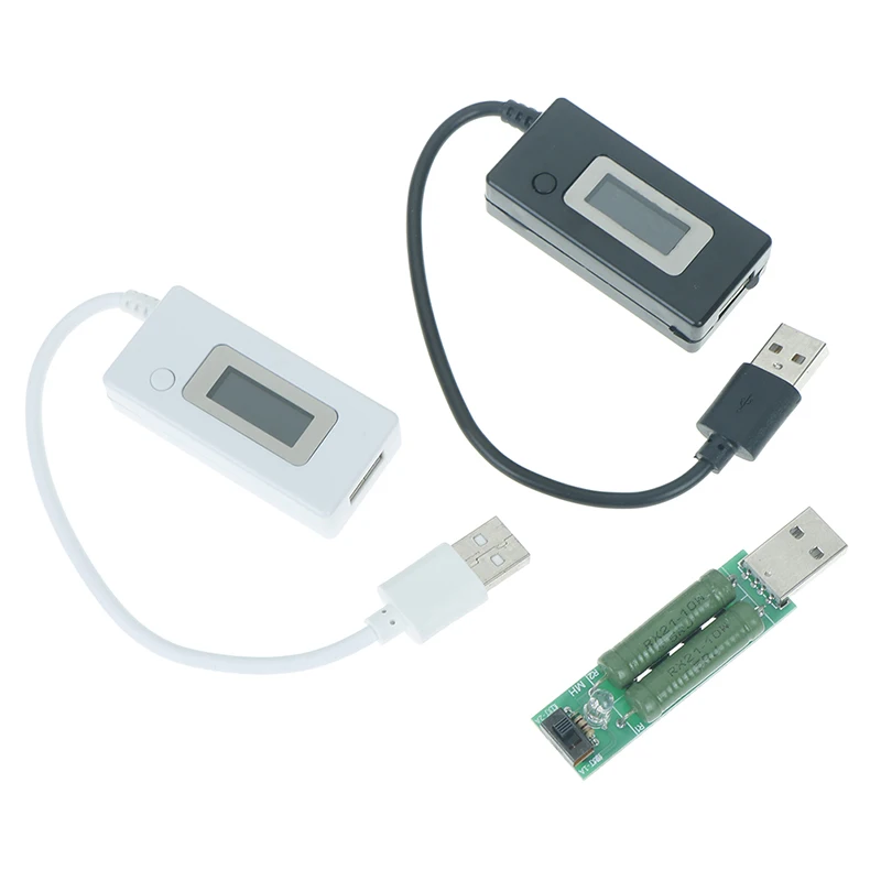 1 шт. Новый цифровой Usb Lcd детектор напряжения тока Мобильная мощность зарядное