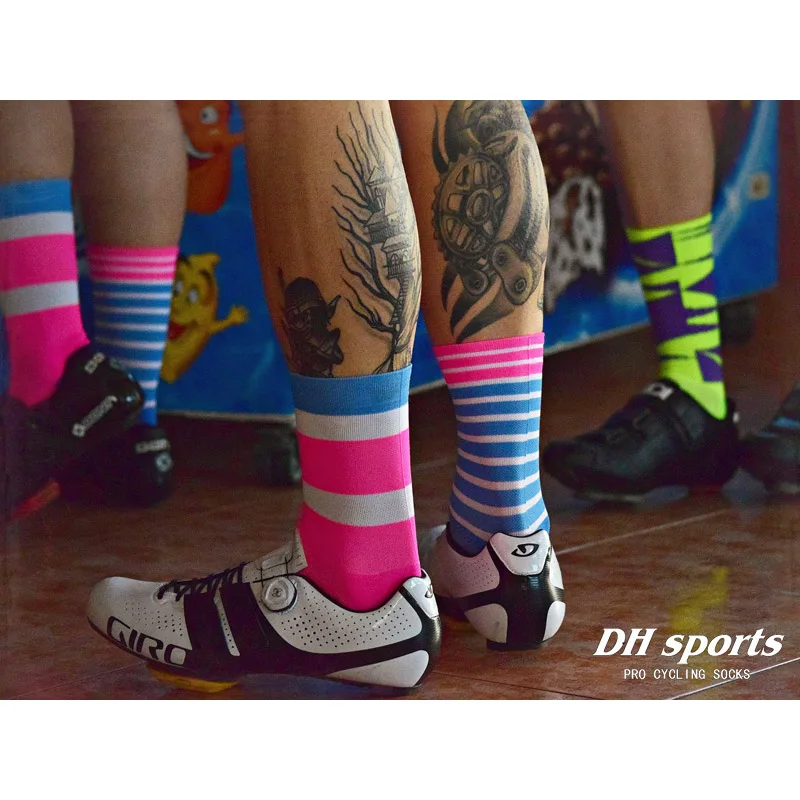 Профессиональные спортивные носки DH для мужчин и женщин дышащие дорожного