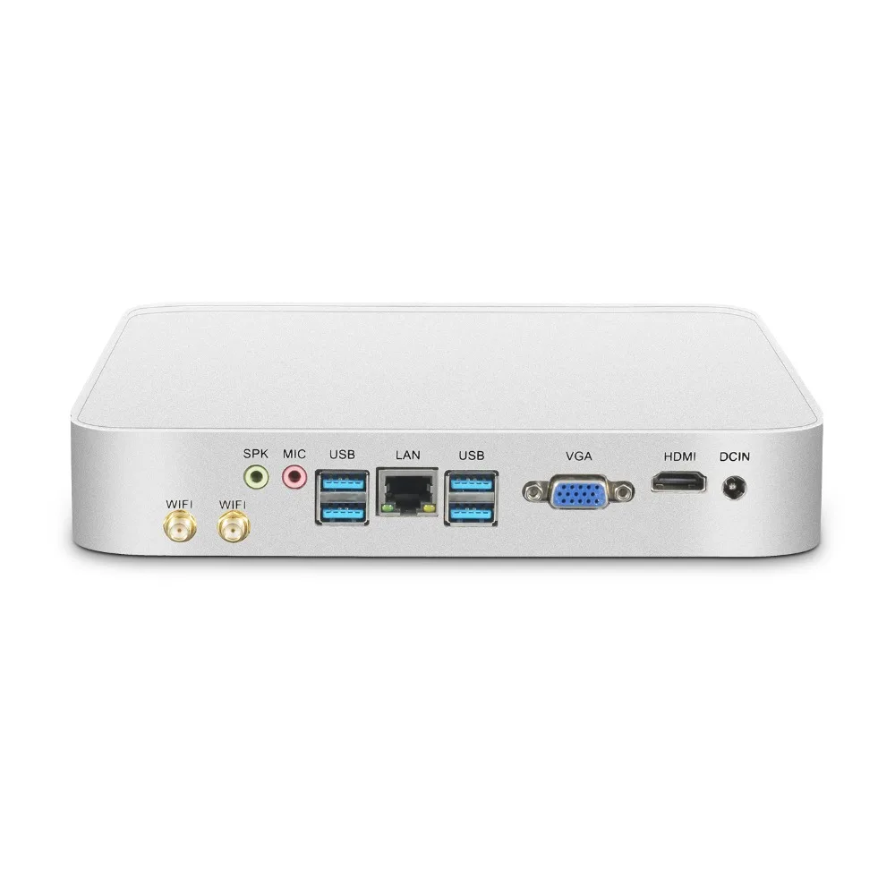 Мини-ПК Intel Core i7 7500U Windows 10 8 ГБ ОЗУ 256 Гб SSD HDMI VGA дисплей 300 м Wi-Fi Gigabit Ethernet домашний HTPC |