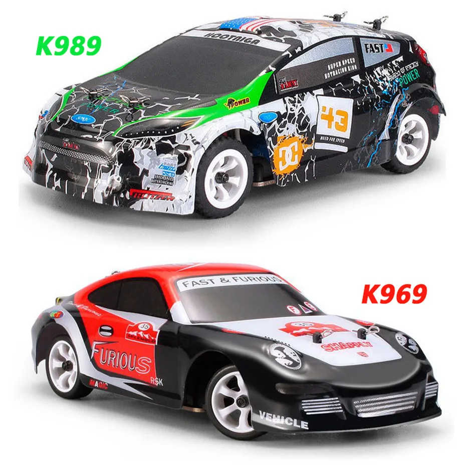 

Wltoys K969/K989 1:28 RC Car Alloy Chassis 2.4G 4WD RTR 30KM/H High Speed RC Drift Car Voiture RC Remote Control Racing Car