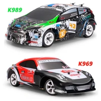wltoys k969k989 128 rc car alloy chassis 2 4g 4wd rtr 30kmh high speed rc drift car voiture rc remote control racing car