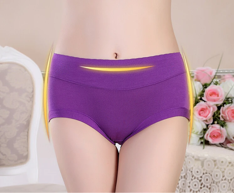 5 шт./лот женские трусы большого размера женское нижнее белье трусики из волокна