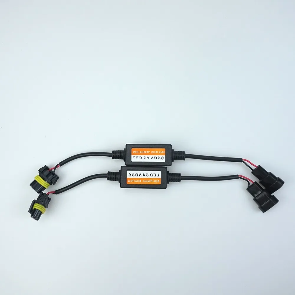 Dawnknight H7 светодиодный H1 H3 H4 H8/H9/H11 9005/9006/9012 H13 преобразователь can-шины в конденсатор с алюминиевой крышкой фильтр устранить радиопомех - Цвет: H8