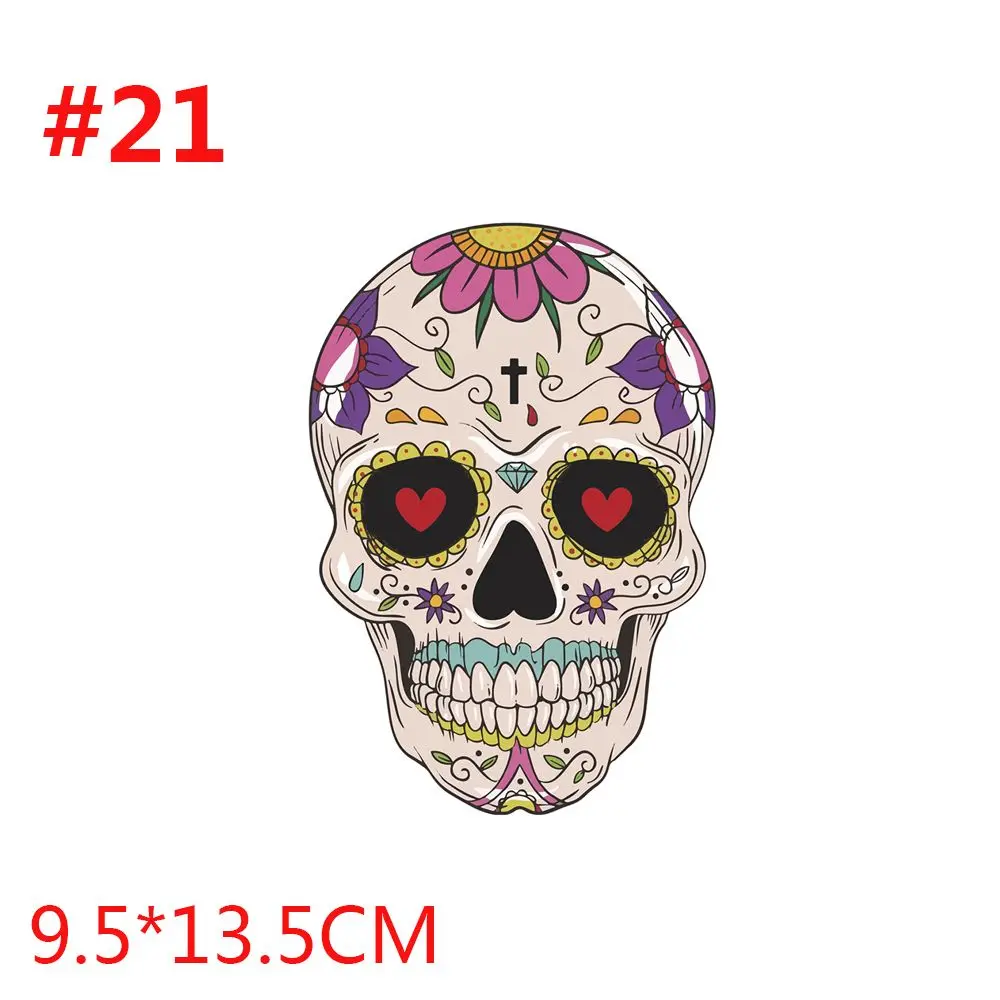 21 29Styles Cartoon Patch Heat Transfer Iron On Patch A-level Washable Clothes Stickers Easy Print By Household Irons Clothes Decor - Цвет: 21