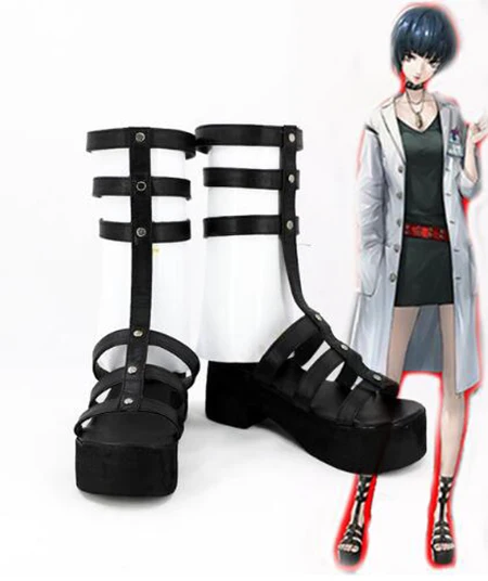 Persona 5 Tae Takemi/ботинки для костюмированной вечеринки Аксессуары Вечерние ботинки